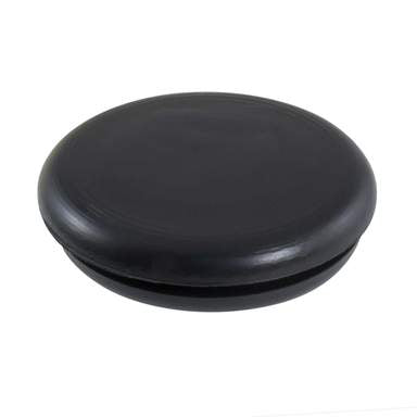 20mm PVC Closed Grommets Black