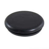 25mm PVC Closed Grommets Black (Pack of 50)