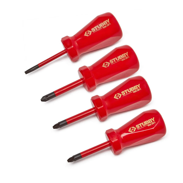 CK T48349 4 Piece Stubby Screwdriver Set