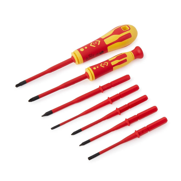 CK T4925 VDE Screwdriver Interchangeable Slim Blade Set