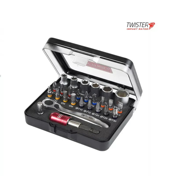 Armeg SDB&SSET27 27 Piece Socket and Screwdriver Bit Set