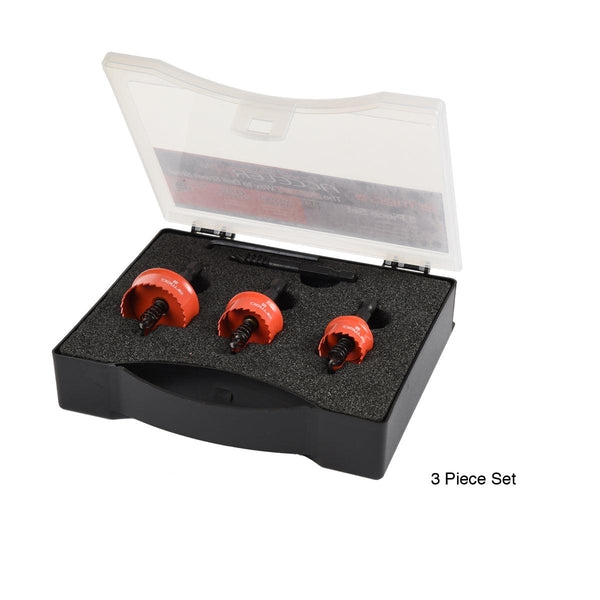 Armeg SSH3PCSET 3 Piece Sheet Steel Holesaw Set