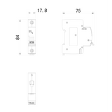 BG Single Pole Bidirectional 6kA B Curve MCB