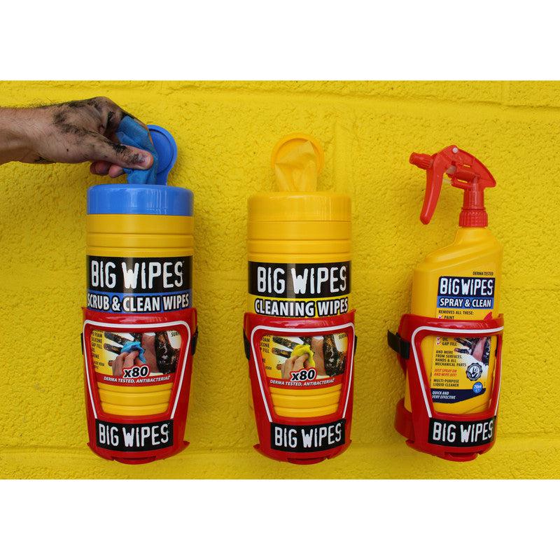 Big Wipes BIGW0011 80 Tub Wall and Van Bracket