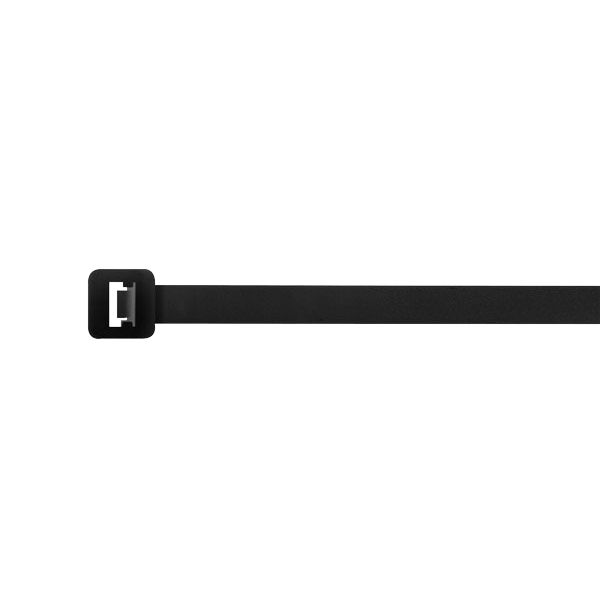 Black Plastic Cable Ties (Pack of 100)