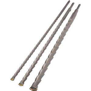 CK AV08015 3 Piece 600mm SDS Drill Bit Set