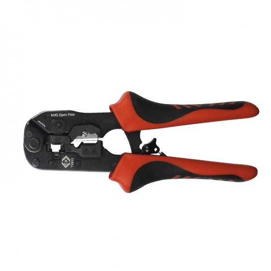 CK T3853 Ratchet Crimping Pliers - 8P Plugs