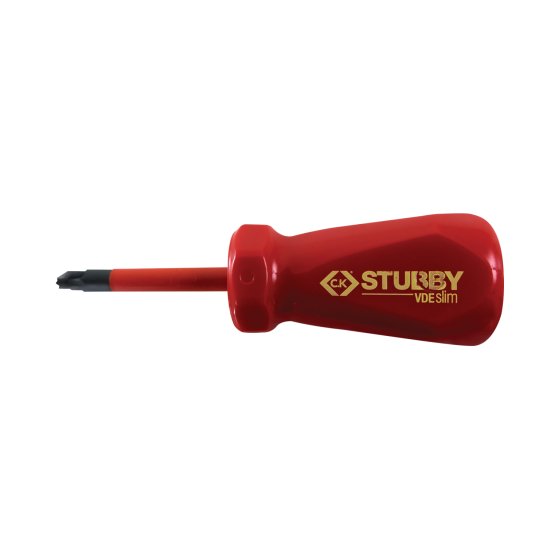 CK T48343-2 PZ2 x 45mm Stubby VDE Screwdriver