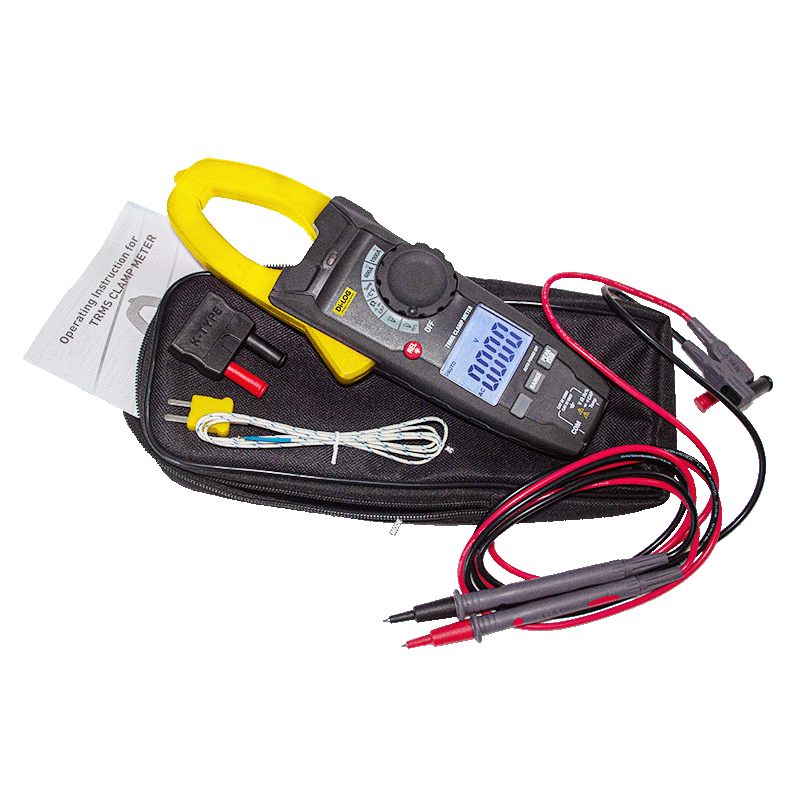 Di-Log DL6413 1000 Amp AC True RMS Digital Clamp Meter