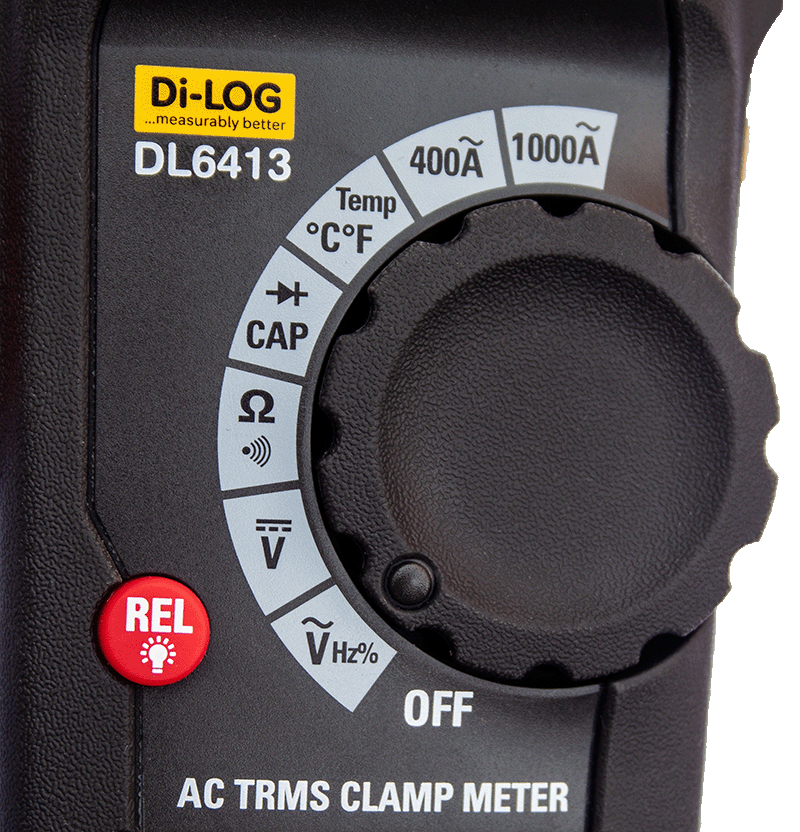 Di-Log DL6413 1000 Amp AC True RMS Digital Clamp Meter