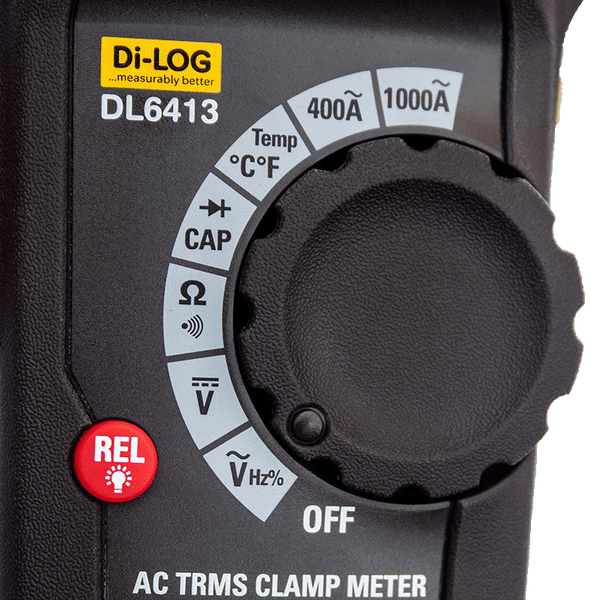 Di-Log DL6413 1000 Amp AC True RMS Digital Clamp Meter