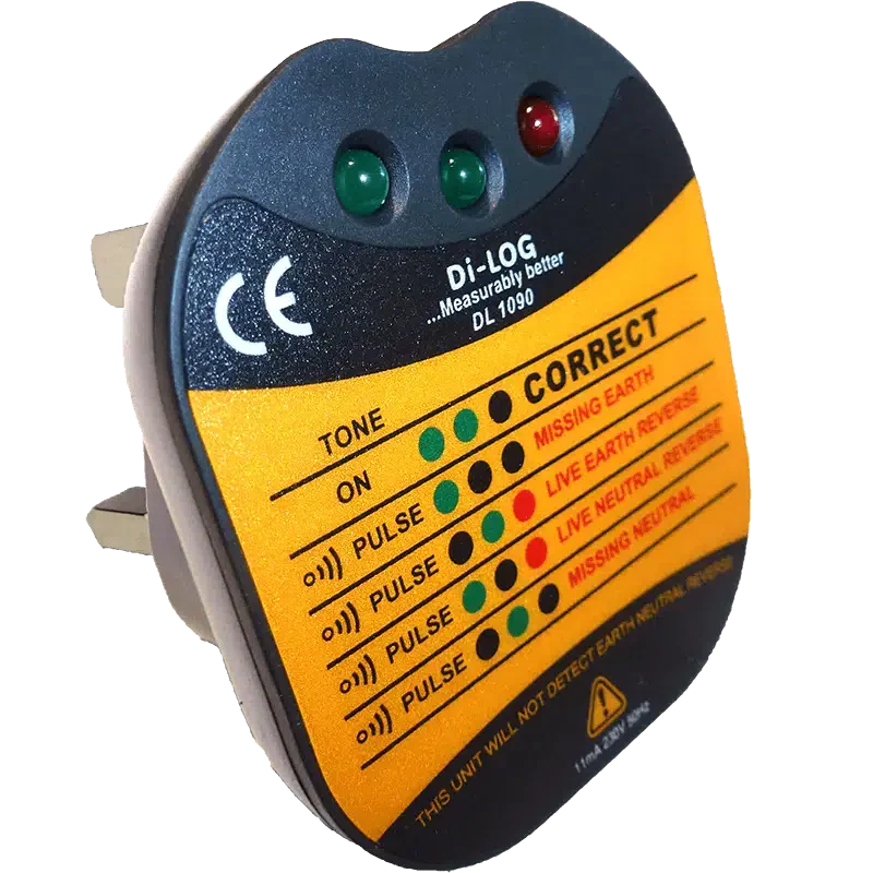 Di-Log DL1090 Socket Tester with Buzzer