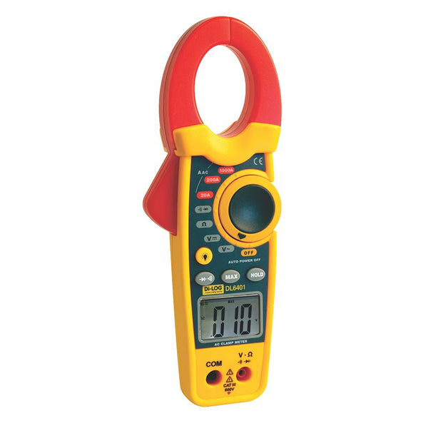 Di-Log DL6401 1000 Amp AC Digital Clamp Meter