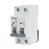 FuseBox Double Pole 10kA C Curve MCB