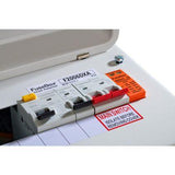 FuseBox F2006DXA 6 Way Dual RCD Consumer Unit SPD