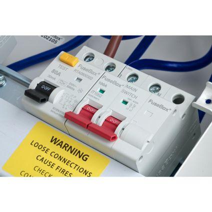 FuseBox F2011DA 11 Way Dual RCD Consumer Unit