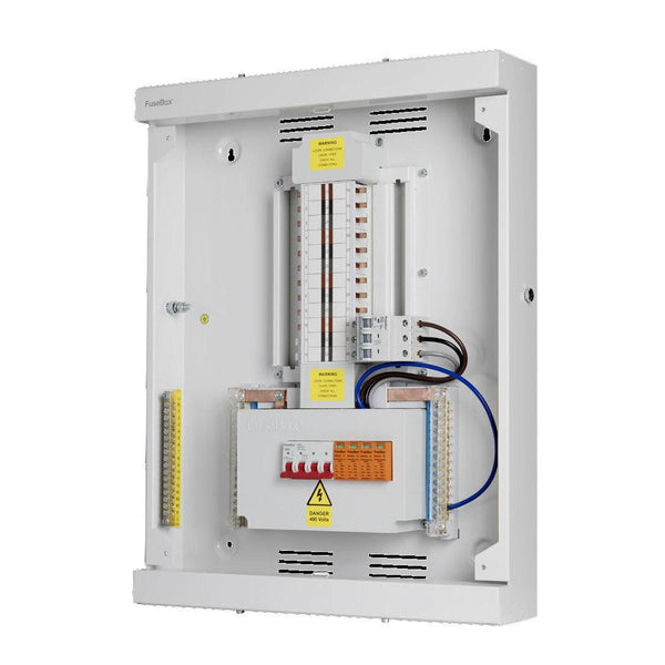 FuseBox TPN03FBX 3 Way 125A Three Phase Board