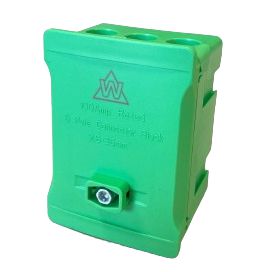 G-Prokit G-PROBLOX-GRN 100A Single Pole Connector Block Green