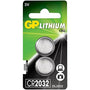 GP Ultra GPPBL2032094 Lithium Button CR2032