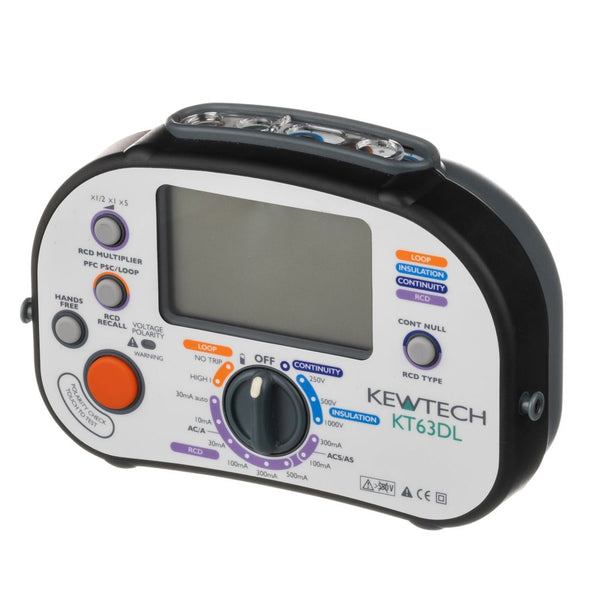 Kewtech KT65DL 8-in-1 Multifunction Installation Tester