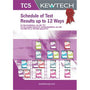 Kewtech TC5 Schedule Of Test Results up to 12 ways