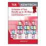 Kewtech TC6 Schedule Of Test Results more than 12 ways