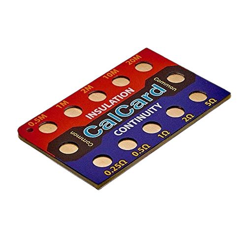 Napit CALCARD On-Site Calibration Check Card