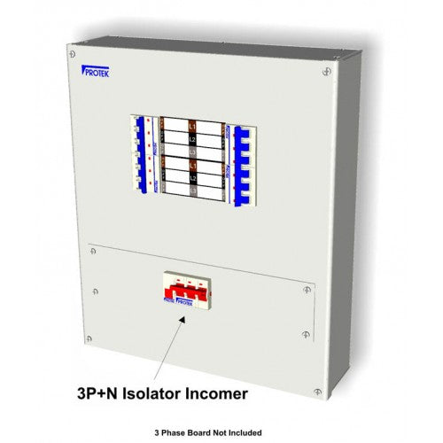 Protek MS3125K 125A TP&N Switch Disconnector Incomer Kit