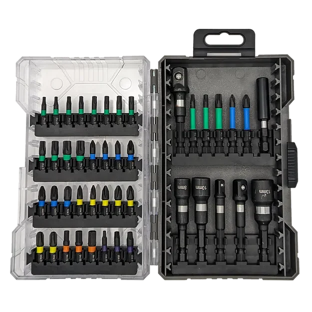 Surebuild SBIMP44C 44pc Impact Screwdriver Bit & Socket Set