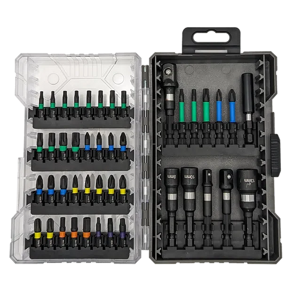 Surebuild SBIMP44C 44pc Impact Screwdriver Bit & Socket Set