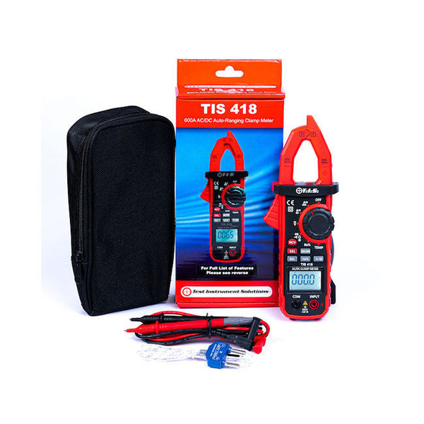 TIS 418 600A AC / DC Digital Clamp Meter