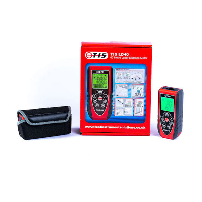 TIS LD40 40m Laser Distance Meter