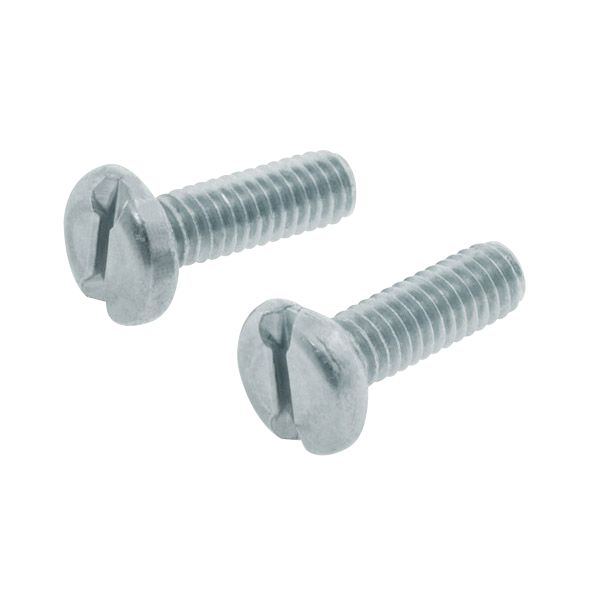 Unicrimp QMS4X16 M4 x 16mm Pan Head Slot Screws Brass