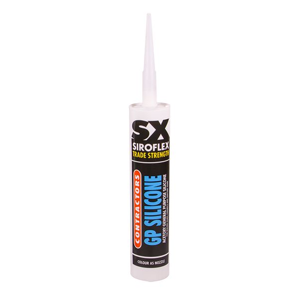 Unicrimp SCONTHMA300C Silicone Adhesive 300ml Clear