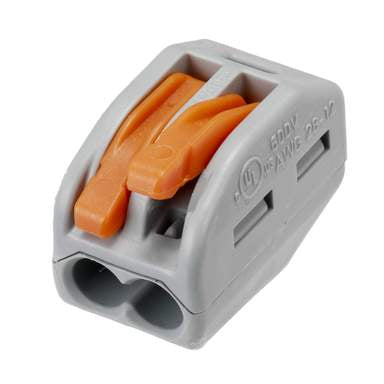 Wago 222-412 Compact 2 Way Connector Terminal Block