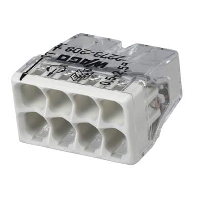 Wago 2273-208 Compact 8 Way Connector Terminal Block