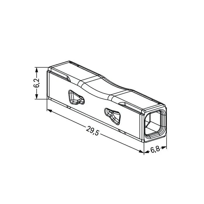 Wago 2773-2401 Inline connectors 100 pack