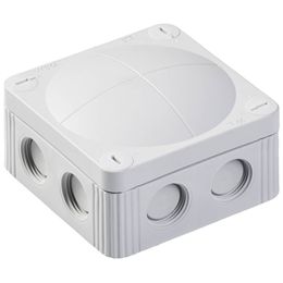 Wiska COMBI 308 PVC Adaptable Box with Terminals Grey IP66