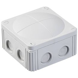 Wiska COMBI 607/5/S PVC Adaptable Box Grey IP66