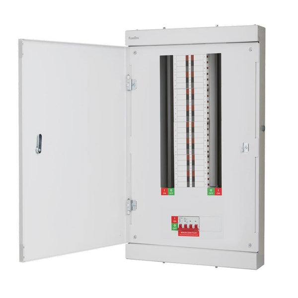 FuseBox TPN16FB 16 Way 125A Three Phase Board